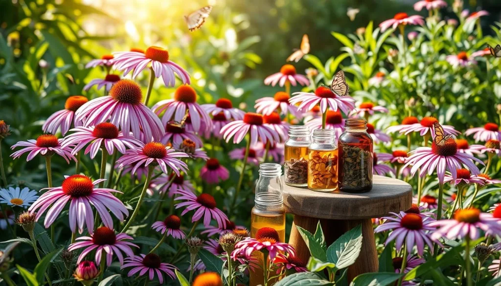 growing echinacea plants