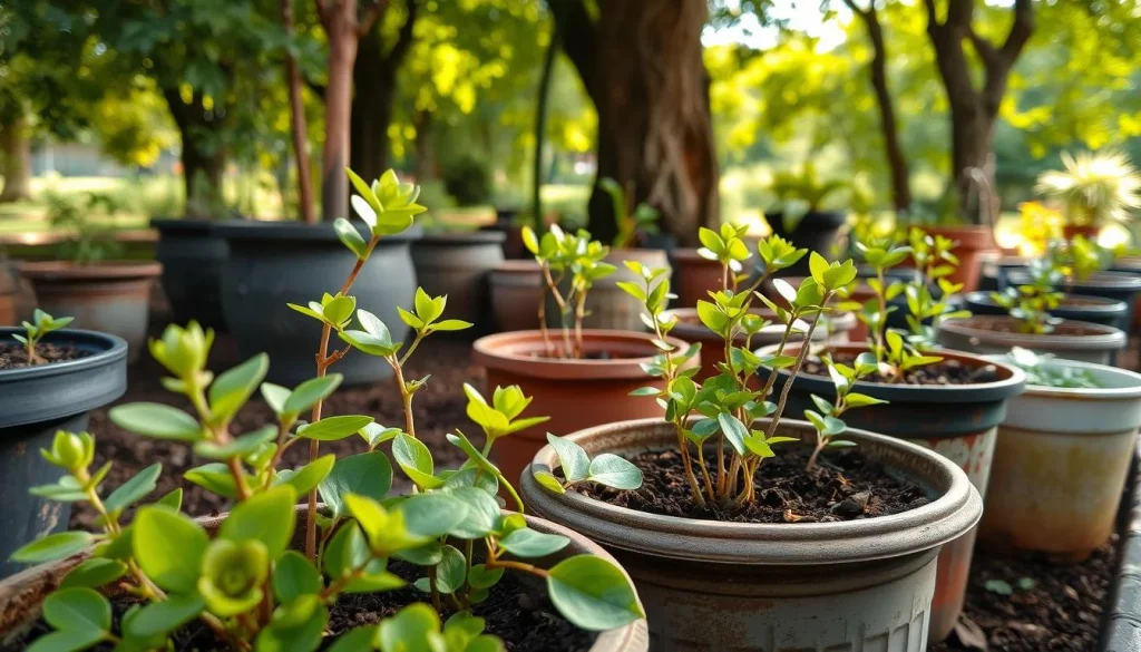 growing eucalyptus trees in pots